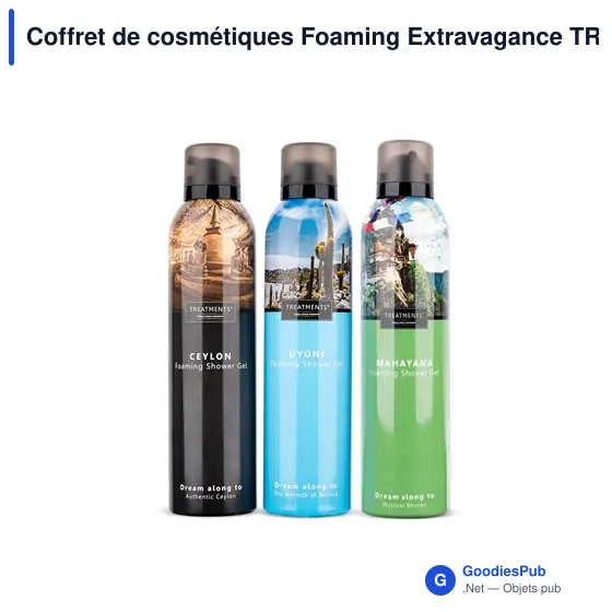 Coffret de cosmétiques Foaming Extravagance TREATMENTS - Image 4