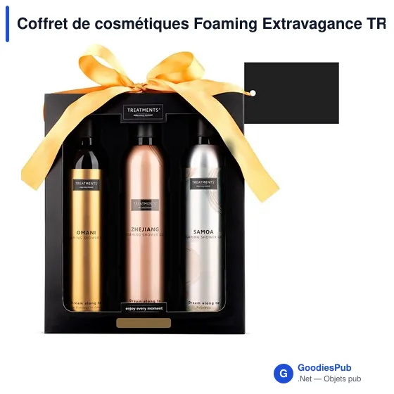 Coffret de cosmétiques Foaming Extravagance TREATMENTS - Image 11