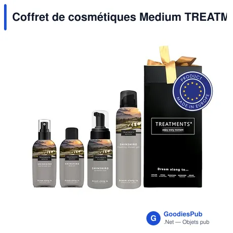 Coffret de cosmétiques personnalisable avec logo - Medium TREATMENTS