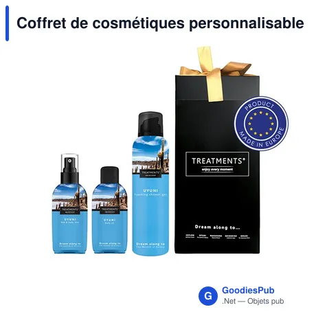 Coffret de cosmétiques personnalisable avec logo - Small TREATMENTS