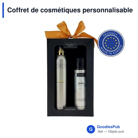 Coffret de cosmétiques personnalisable avec logo - Tenderness TREATMENTS