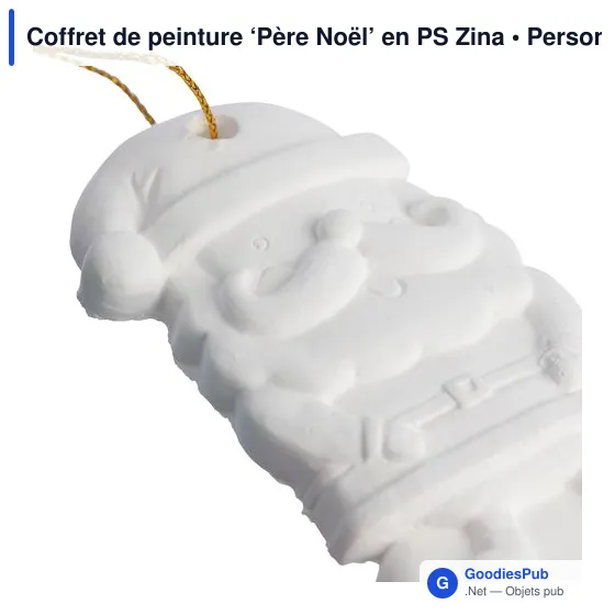 Coffret de peinture personnalisable ‘Père Noël’ avec logo - Image 5