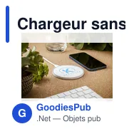 Chargeur sans fil personnalisable pour logo - Coil RCS Recycled - Miniature 11