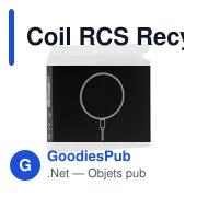 Chargeur sans fil personnalisable pour logo - Coil RCS Recycled - Miniature 3
