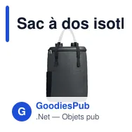 Sac à dos isotherme personnalisable COLDI avec logo - Miniature 4