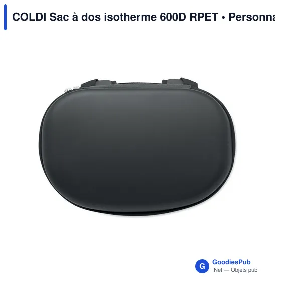 Sac à dos isotherme personnalisable COLDI avec logo - Image 9