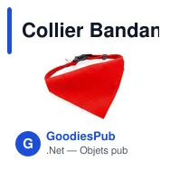 Collier Bandana Roco - Miniature 1