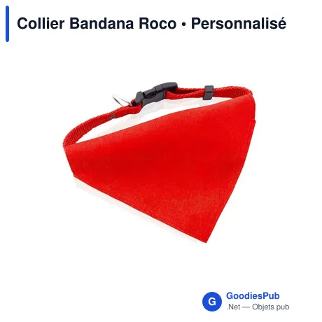 Collier Bandana Roco