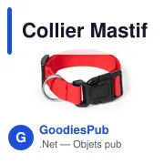 Collier Mastif - Miniature 4