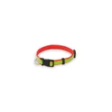 Variante rouge - Collier réfléchissant Muttley personnalisable avec logo