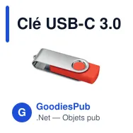 Clé USB-C 3.0 personnalisable avec logo - COLODRI - Miniature 12