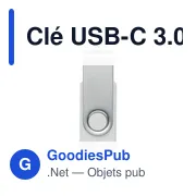 Clé USB-C 3.0 personnalisable avec logo - COLODRI - Miniature 3