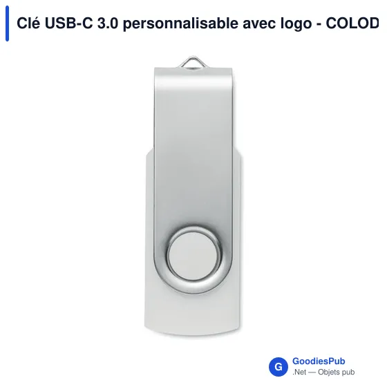 Clé USB-C 3.0 personnalisable avec logo - COLODRI - Image 3