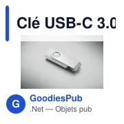 Clé USB-C 3.0 personnalisable avec logo - COLODRI - Miniature 6