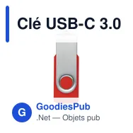 Clé USB-C 3.0 personnalisable avec logo - COLODRI - Miniature 9