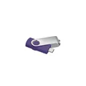 Variante violet - Clé USB-C 3.0 personnalisable avec logo - COLODRI