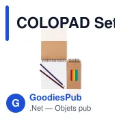 COLOPAD Set de coloriage avec bloc - Miniature 2