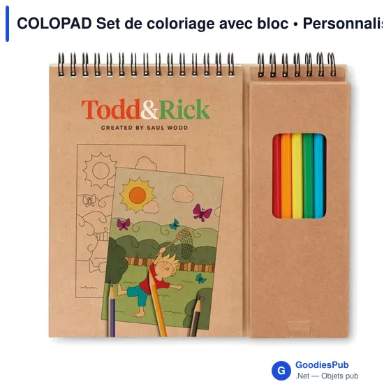COLOPAD Set de coloriage avec bloc - Image 5