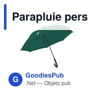 Parapluie personnalisable Colorado Classic 23 inch avec logo - Miniature 1