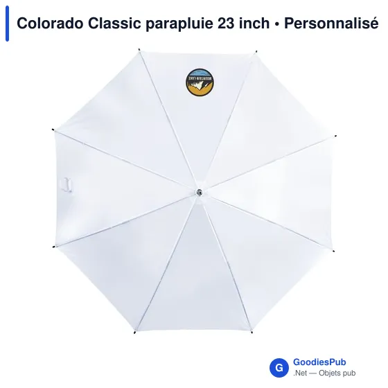 Parapluie personnalisable Colorado Classic 23 inch avec logo - Image 6