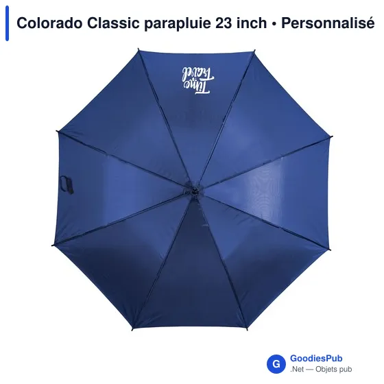 Parapluie personnalisable Colorado Classic 23 inch avec logo - Image 8