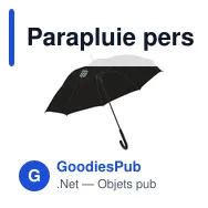 Parapluie personnalisable Colorado Classic 23 inch avec logo - Miniature 9