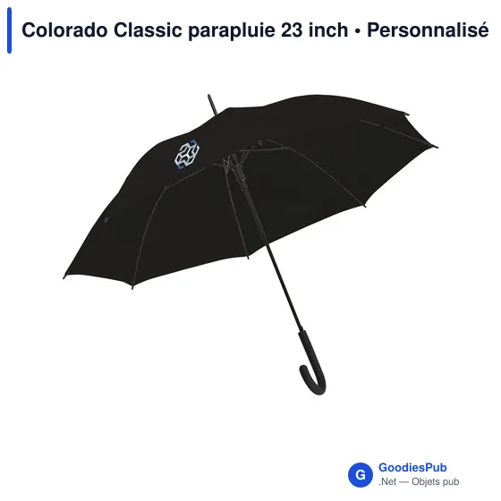 Parapluie personnalisable Colorado Classic 23 inch avec logo - Image 9