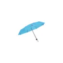 Variante bleu clair - Parapluie pliable personnalisable Colorado Mini avec logo