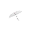 Variante blanc - Parapluie pliable personnalisable Colorado Mini avec logo
