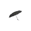 Variante noir - Parapluie pliable personnalisable Colorado Mini avec logo