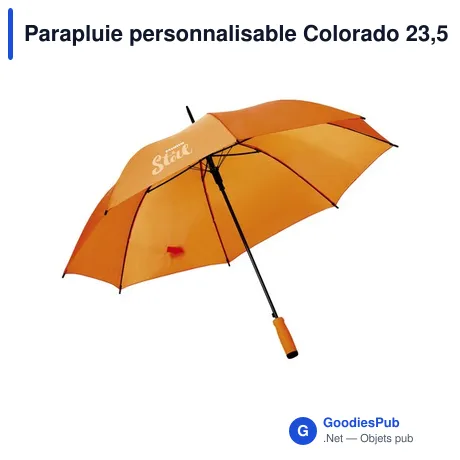 Parapluie personnalisable Colorado 23,5 inch avec logo