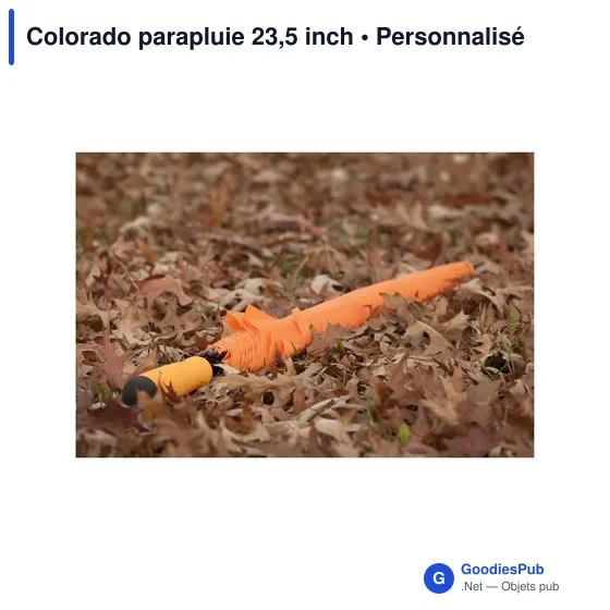 Parapluie personnalisable Colorado 23,5 inch avec logo - Image 2
