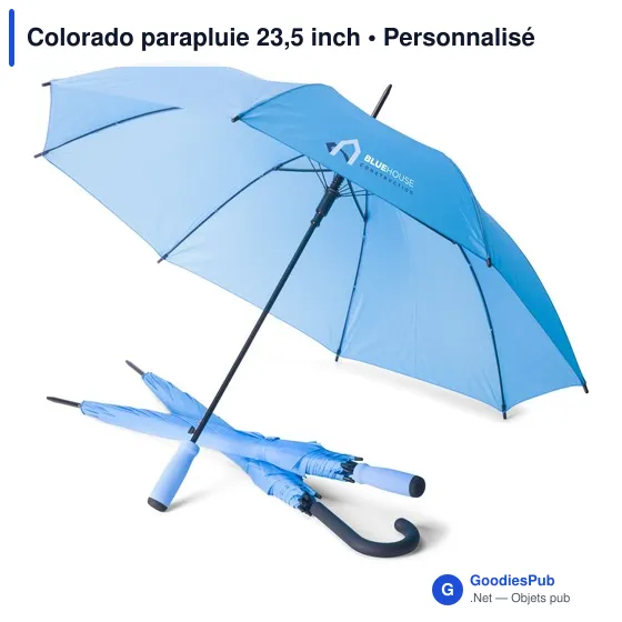Parapluie personnalisable Colorado 23,5 inch avec logo - Image 11