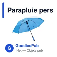 Parapluie personnalisable Colorado 23,5 inch avec logo - Miniature 12