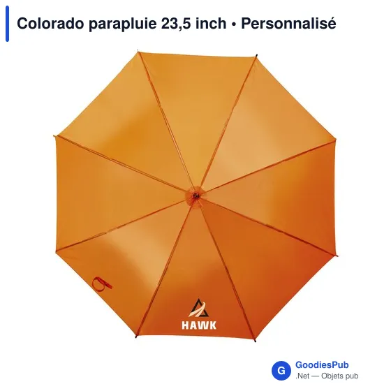 Parapluie personnalisable Colorado 23,5 inch avec logo - Image 3