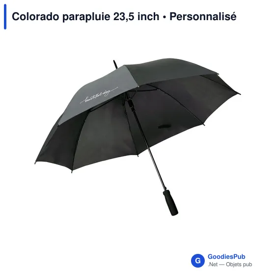 Parapluie personnalisable Colorado 23,5 inch avec logo - Image 6