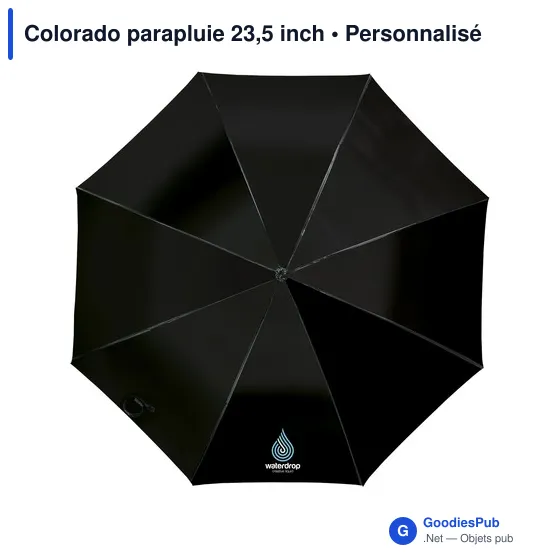 Parapluie personnalisable Colorado 23,5 inch avec logo - Image 7