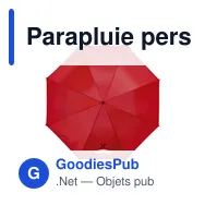 Parapluie personnalisable Colorado 23,5 inch avec logo - Miniature 9