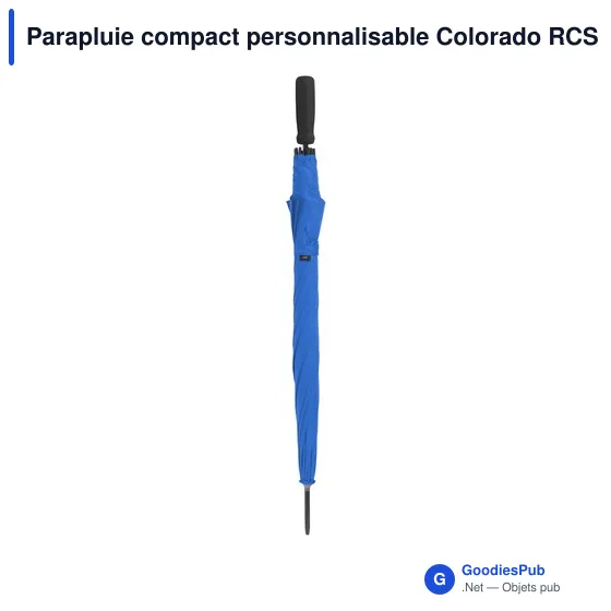 Parapluie compact personnalisable Colorado RCS avec logo - Image 2