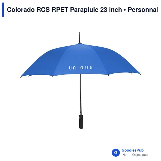Parapluie compact personnalisable Colorado RCS avec logo - Image 3