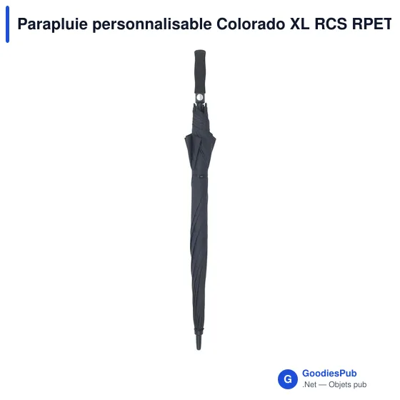 Parapluie personnalisable Colorado XL RCS RPET avec logo - Image 2
