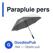 Parapluie personnalisable Colorado XL RCS RPET avec logo - Miniature 12