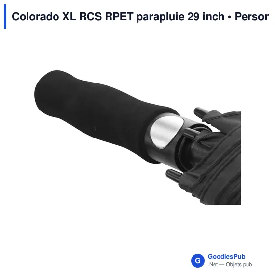 Parapluie personnalisable Colorado XL RCS RPET avec logo - Image 3