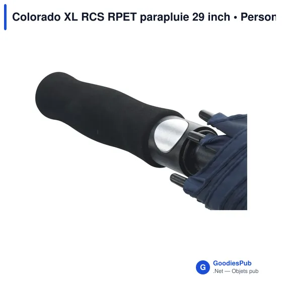 Parapluie personnalisable Colorado XL RCS RPET avec logo - Image 8