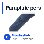 Parapluie personnalisable Colorado XL RCS RPET avec logo - Miniature 9