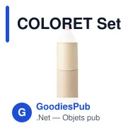COLORET Set 12 crayons - Miniature 1
