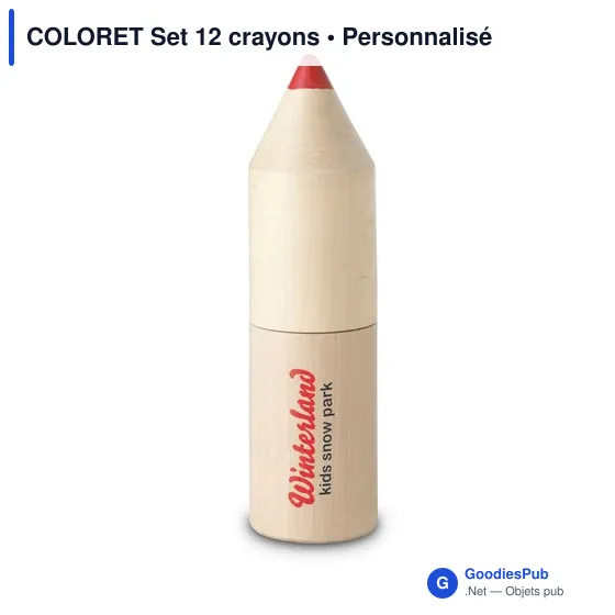COLORET Set 12 crayons - Image 4