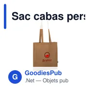 Sac cabas personnalisable en coton recyclé avec logo - Colour Square Bag GRS - Miniature 12