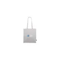 Variante gris - Sac cabas personnalisable en coton recyclé avec logo - Colour Square Bag GRS
