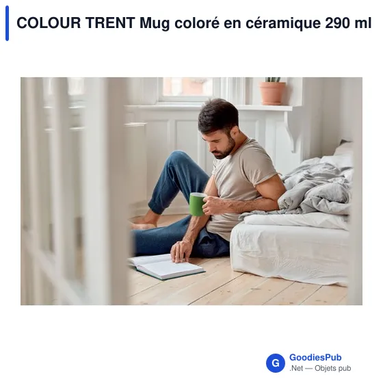 COLOUR TRENT Mug coloré en céramique 290 ml - Image 5